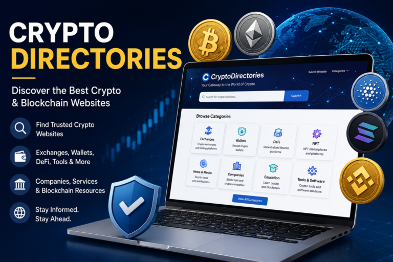 CryptoDirectories: A Complete Guide to Finding the Best Crypto and Blockchain Websites